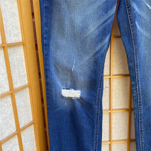 Express Distressed Stella Skinny Low Rise Jean SZ 6S - Picture 6 of 16